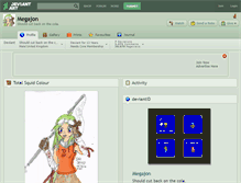 Tablet Screenshot of megajon.deviantart.com