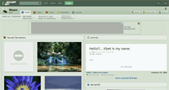 Desktop Screenshot of ithonn.deviantart.com