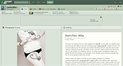 Desktop Screenshot of comicidiot.deviantart.com