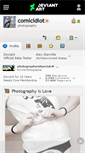 Mobile Screenshot of comicidiot.deviantart.com