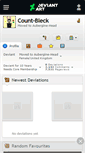 Mobile Screenshot of count-bleck.deviantart.com
