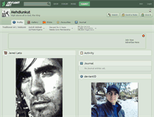 Tablet Screenshot of mehdiunkut.deviantart.com