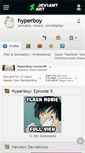 Mobile Screenshot of hyperboy.deviantart.com