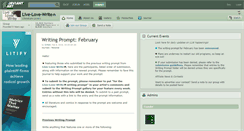 Desktop Screenshot of live-love-write.deviantart.com