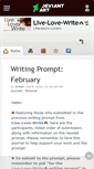 Mobile Screenshot of live-love-write.deviantart.com