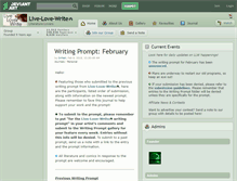 Tablet Screenshot of live-love-write.deviantart.com