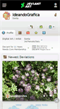 Mobile Screenshot of ideandografica.deviantart.com
