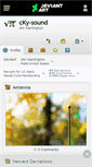 Mobile Screenshot of cky-sound.deviantart.com