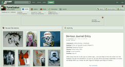 Desktop Screenshot of fumaoyabun.deviantart.com