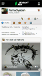 Mobile Screenshot of fumaoyabun.deviantart.com