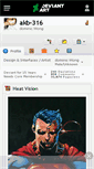 Mobile Screenshot of akb-316.deviantart.com