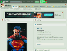 Tablet Screenshot of akb-316.deviantart.com