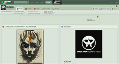 Desktop Screenshot of burzum.deviantart.com