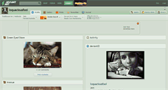Desktop Screenshot of loquaciousfool.deviantart.com