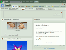 Tablet Screenshot of chiara79.deviantart.com