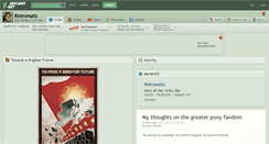 Desktop Screenshot of bistromatic.deviantart.com