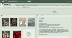 Desktop Screenshot of katana991.deviantart.com