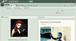 Desktop Screenshot of divafrida.deviantart.com
