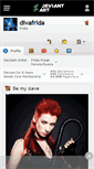 Mobile Screenshot of divafrida.deviantart.com