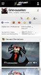 Mobile Screenshot of grievousalien.deviantart.com