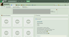 Desktop Screenshot of maryana01.deviantart.com