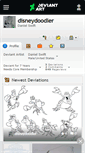 Mobile Screenshot of disneydoodler.deviantart.com
