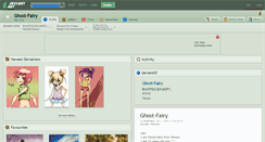Desktop Screenshot of ghost-fairy.deviantart.com
