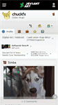 Mobile Screenshot of chuckfx.deviantart.com