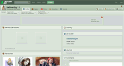 Desktop Screenshot of batmanboy11.deviantart.com