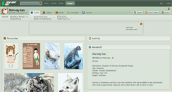 Desktop Screenshot of norway-tan.deviantart.com