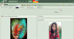 Desktop Screenshot of hicane.deviantart.com