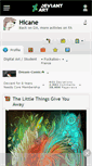 Mobile Screenshot of hicane.deviantart.com