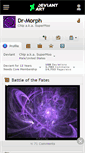 Mobile Screenshot of dr-morph.deviantart.com