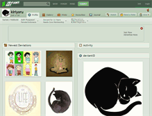 Tablet Screenshot of kiriyoru.deviantart.com