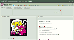Desktop Screenshot of mitsukachiru.deviantart.com