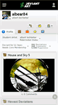 Mobile Screenshot of albear84.deviantart.com