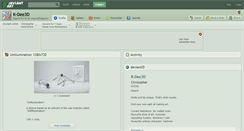 Desktop Screenshot of k-dee3d.deviantart.com