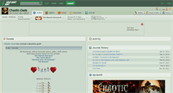 Desktop Screenshot of chaotic-oasis.deviantart.com