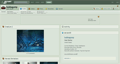 Desktop Screenshot of bubbagump.deviantart.com