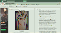 Desktop Screenshot of charactercreations.deviantart.com