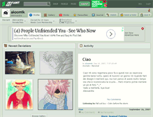 Tablet Screenshot of akoomik.deviantart.com