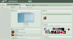 Desktop Screenshot of 1366-786-wallpapers.deviantart.com