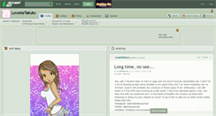 Desktop Screenshot of lovemetakuto.deviantart.com