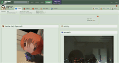 Desktop Screenshot of mirver.deviantart.com