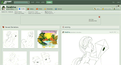 Desktop Screenshot of feraldrive.deviantart.com