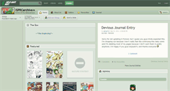 Desktop Screenshot of isprcarchive.deviantart.com