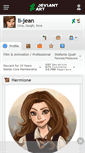 Mobile Screenshot of li-jean.deviantart.com