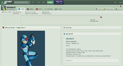Desktop Screenshot of milomanx.deviantart.com