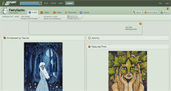 Desktop Screenshot of faerysayles.deviantart.com