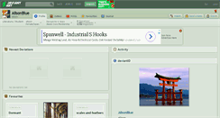 Desktop Screenshot of alisonblue.deviantart.com